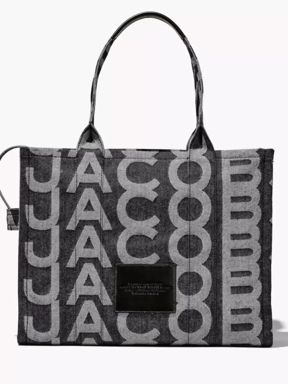 Marc Jacobs Monogram Denim Large Tote Bag